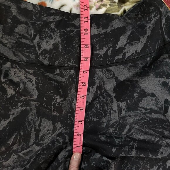 Lole Track Jacket & Leggings Bundle Womens L/XL Zip Black Gray Tie Dye - Picture 13 of 13